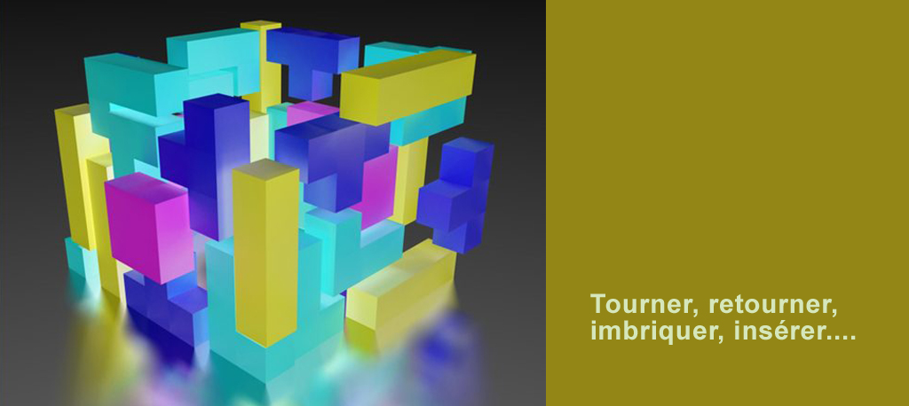 Savez vous ce que j’aime le plus dans l’architecture intérieure ? Le jeu de Tetris qui illustre ici en image