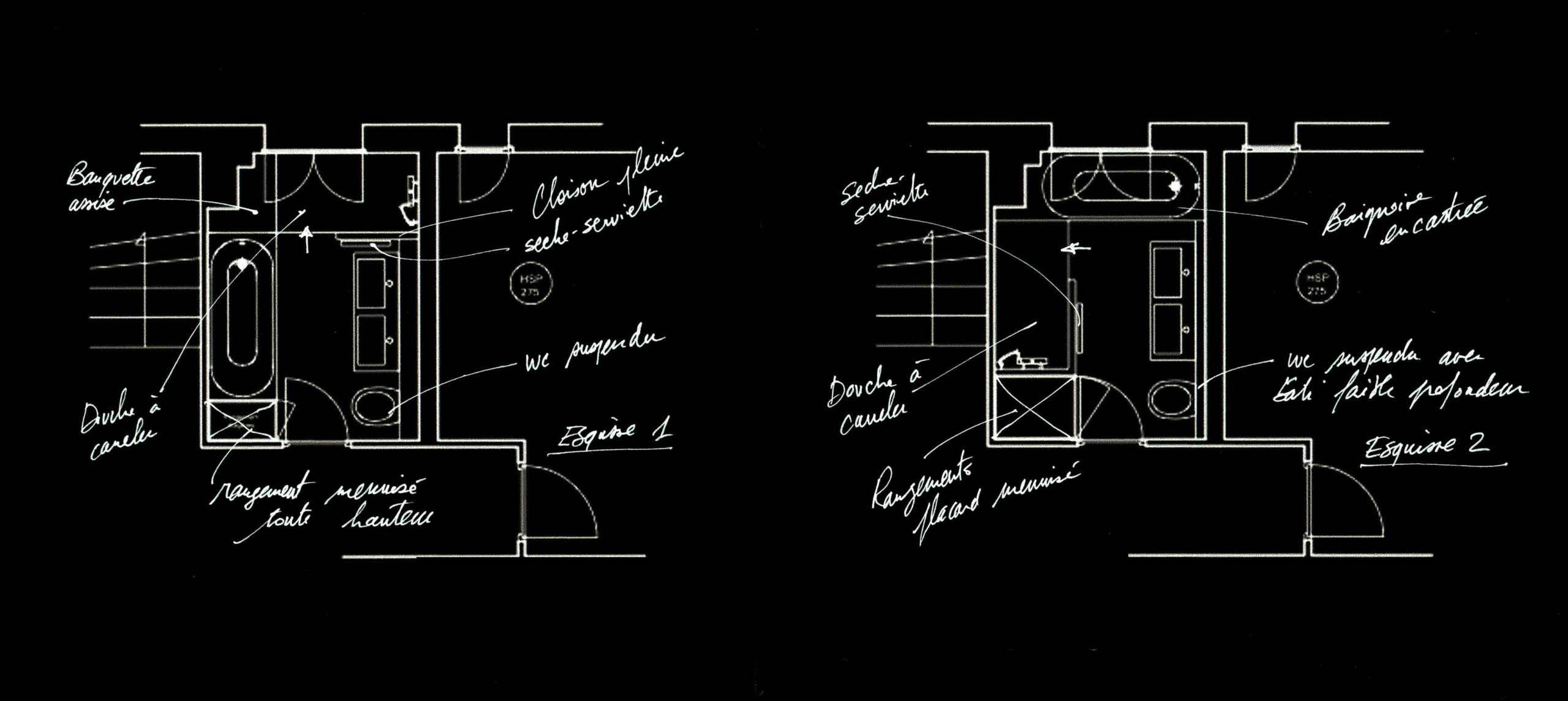 Les esquisses en architecture intérieure : la phase clé de votre projet - Agence Oz by Cath, architecture d'intérieur