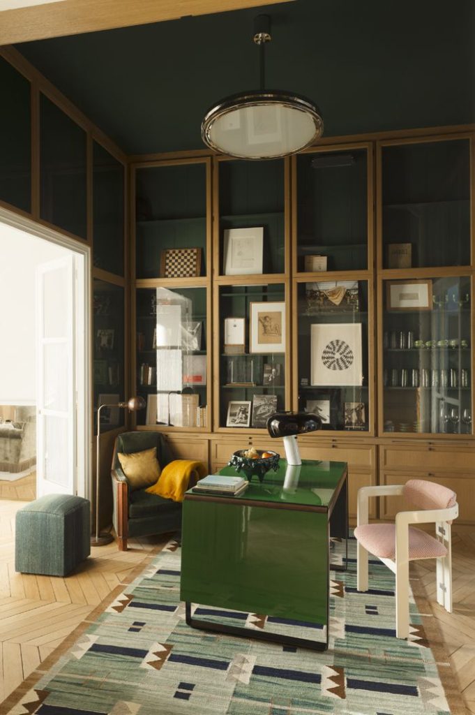 Un bureau chic vintage