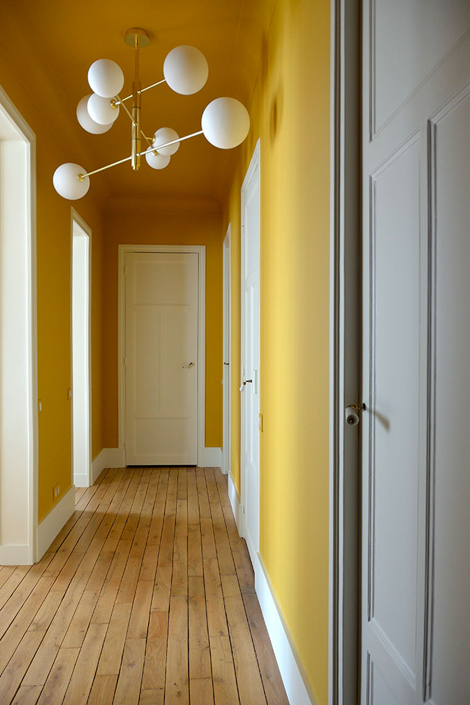 Projet de réaménagement d'un appartement ancien année 30 au Vésinet, Agence Oz by cath, architecture d'intérieur