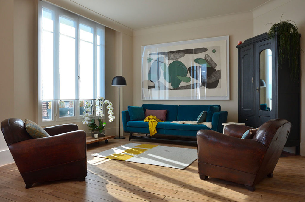 Projet de réaménagement d'un appartement ancien année 30 au Vésinet, Agence Oz by cath, architecture d'intérieur