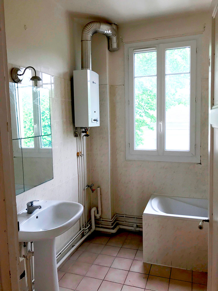 Projet de réaménagement d'un appartement ancien année 30 au Vésinet, Agence Oz by cath, architecture d'intérieur