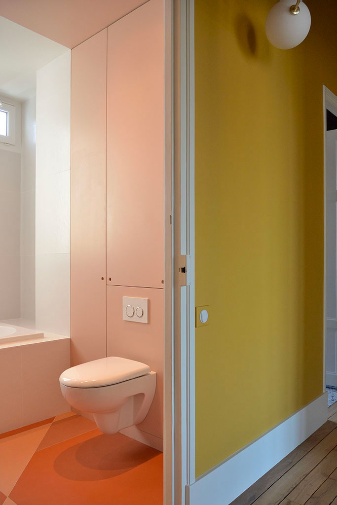 Projet de réaménagement d'un appartement ancien année 30 au Vésinet, Agence Oz by cath, architecture d'intérieur