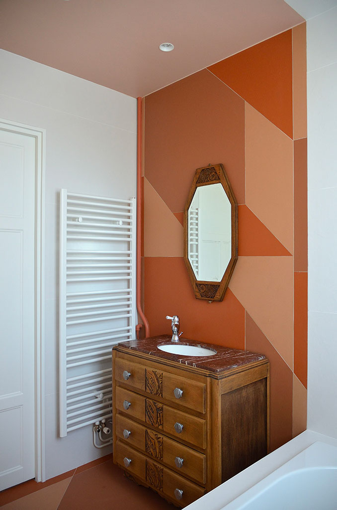 Projet de réaménagement d'un appartement ancien année 30 au Vésinet, Agence Oz by cath, architecture d'intérieur