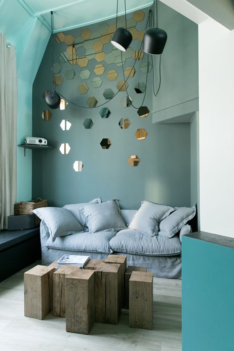 La couleur dans son intérieur. Article Oz by cath