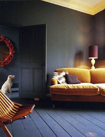 La couleur dans son intérieur. Article Oz by cath