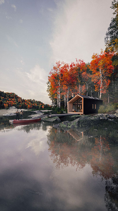 Petite maison pensée par l'agence Leckie Studio - Article Oz by cath