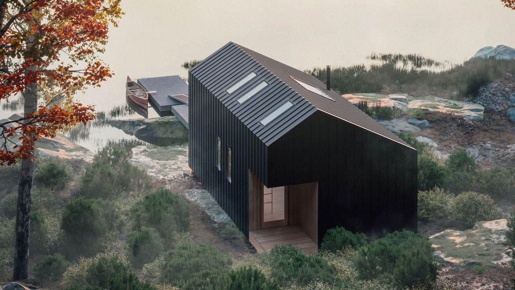 Petite maison pensée par l'agence Leckie Studio - Article Oz by cath