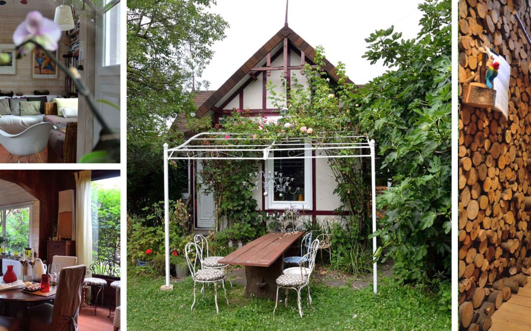 L’aménagement intérieur d’une cabane en bois aux portes de Paris