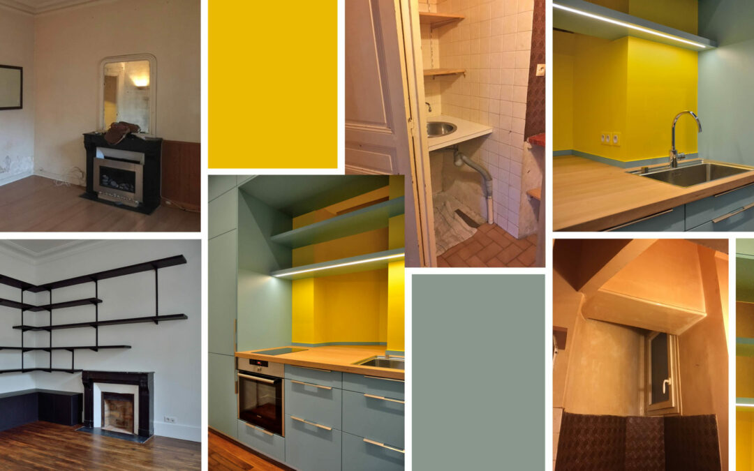 Quand une architecte d’intérieur à Paris rénove une petite surface…