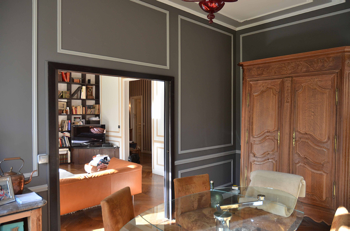 Architecte d'intérieur Neuilly : aménagement d'un salon