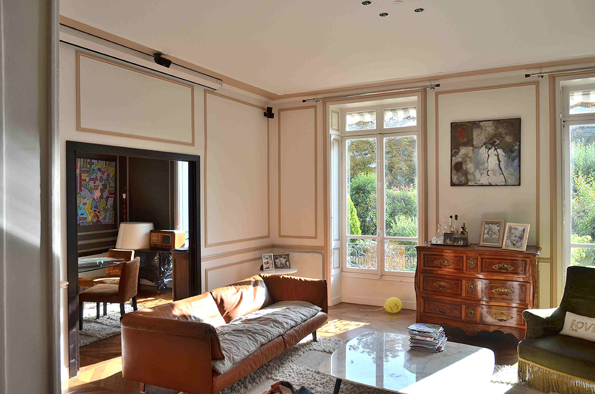 Architecte d'intérieur Neuilly : aménagement d'un salon