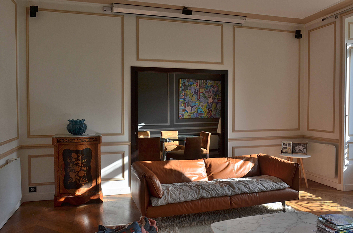 Architecte d'intérieur Neuilly : aménagement d'un salon
