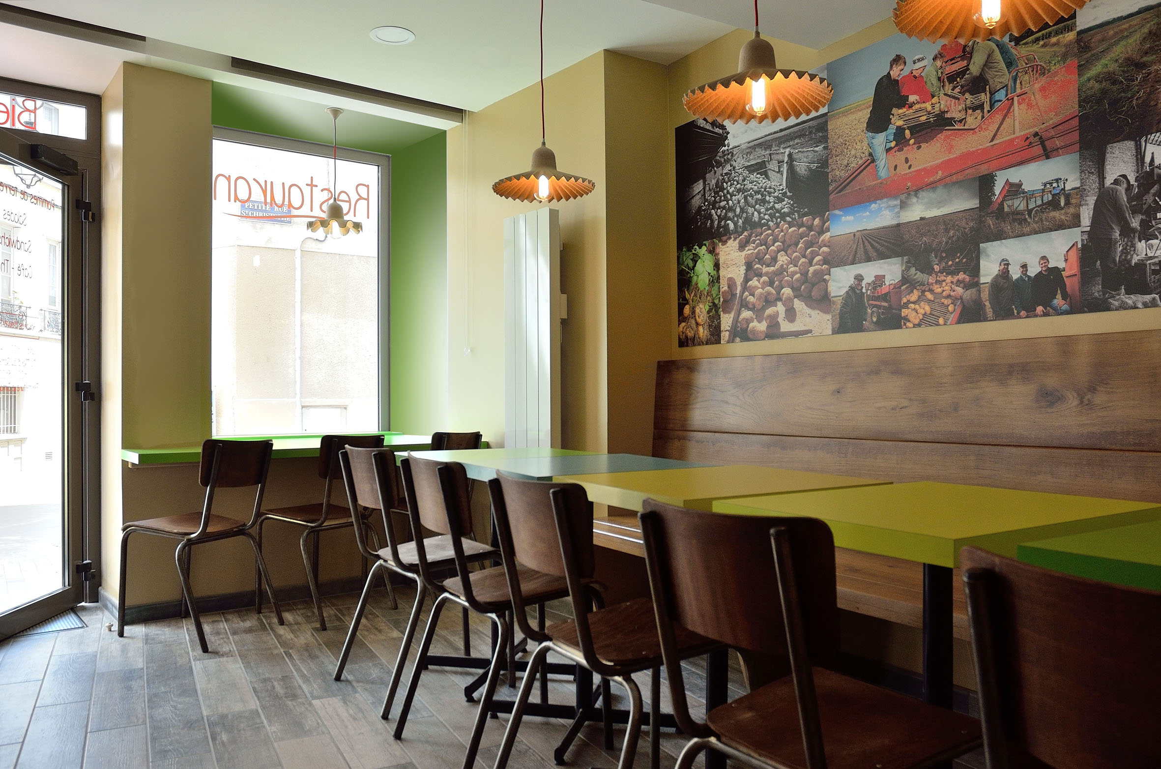 Aménagement d'un restaurant - Patate à modeler par Oz by cath