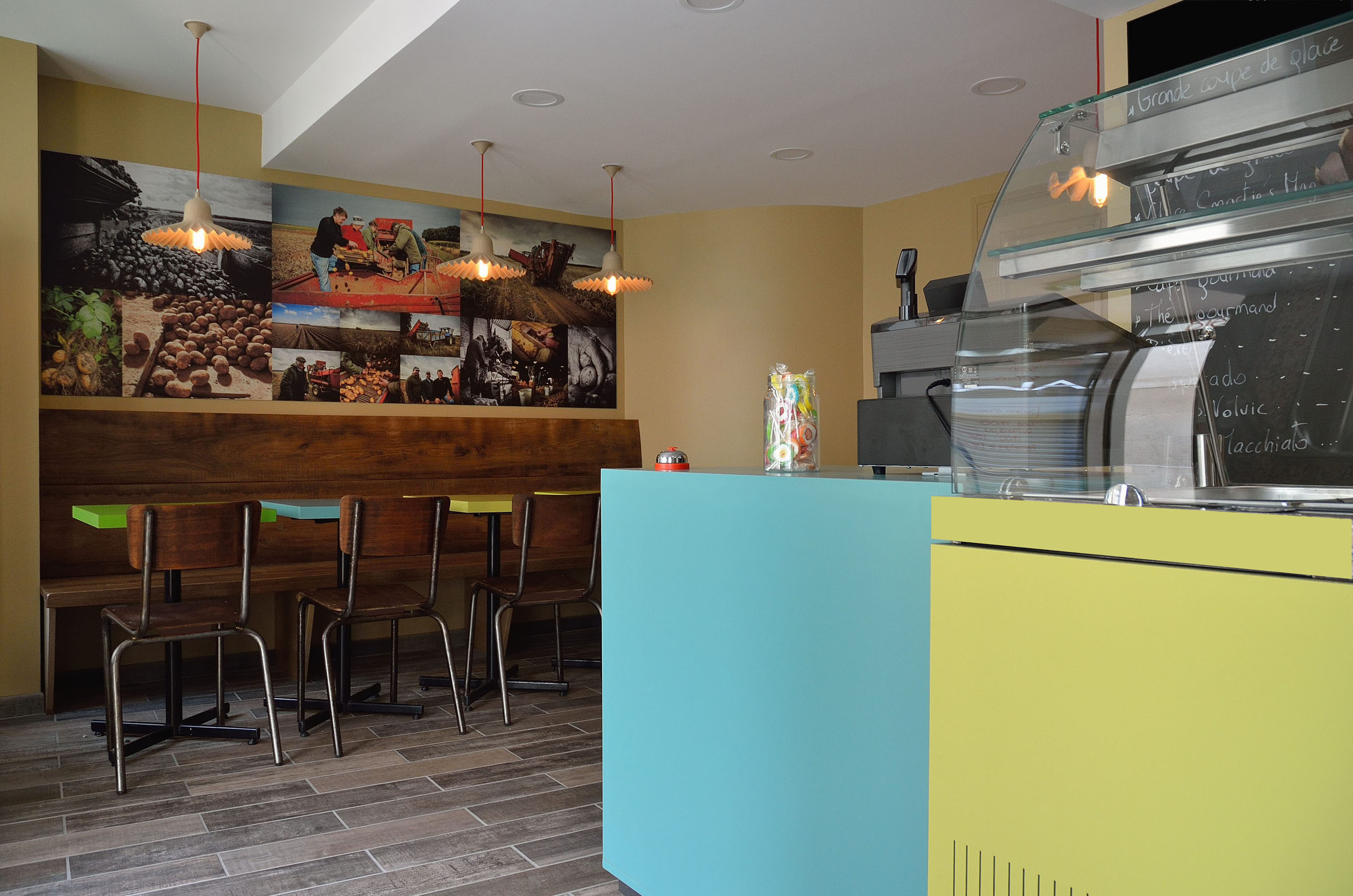 Aménagement d'un restaurant - Patate à modeler par Oz by cath