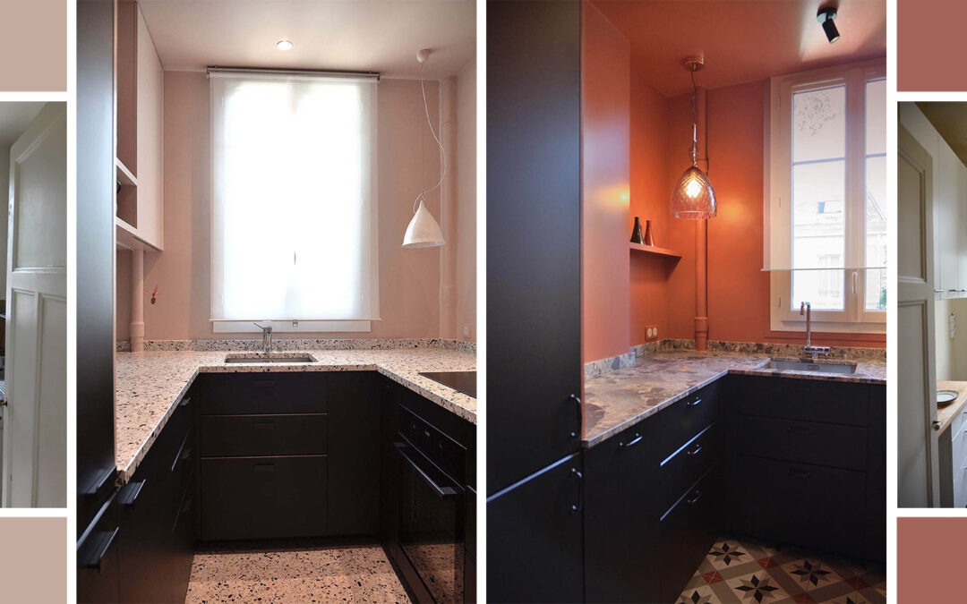 Rénovation avant-après : deux appartements identiques aux ambiances différentes