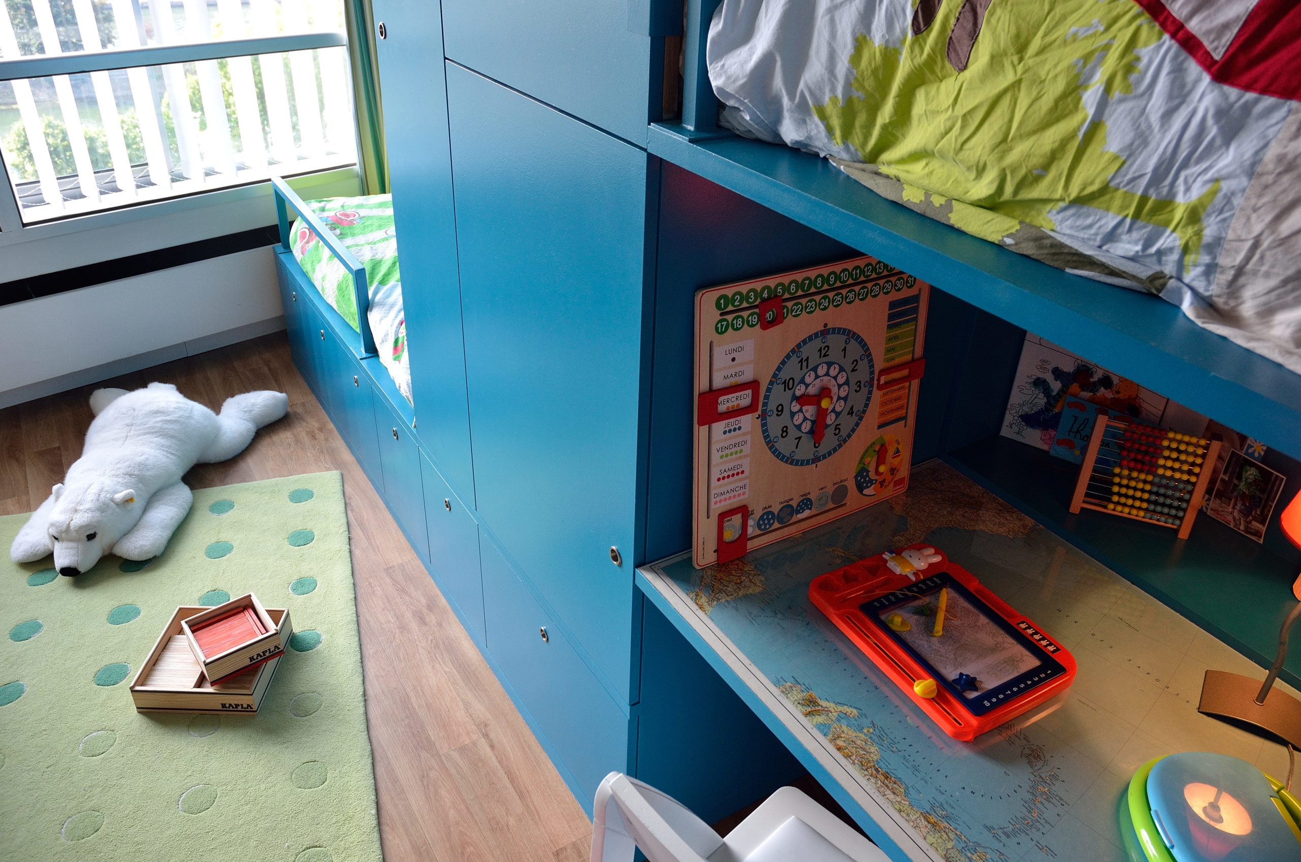 L'aménagement d'une chambre d'enfant dans une tour parisienne