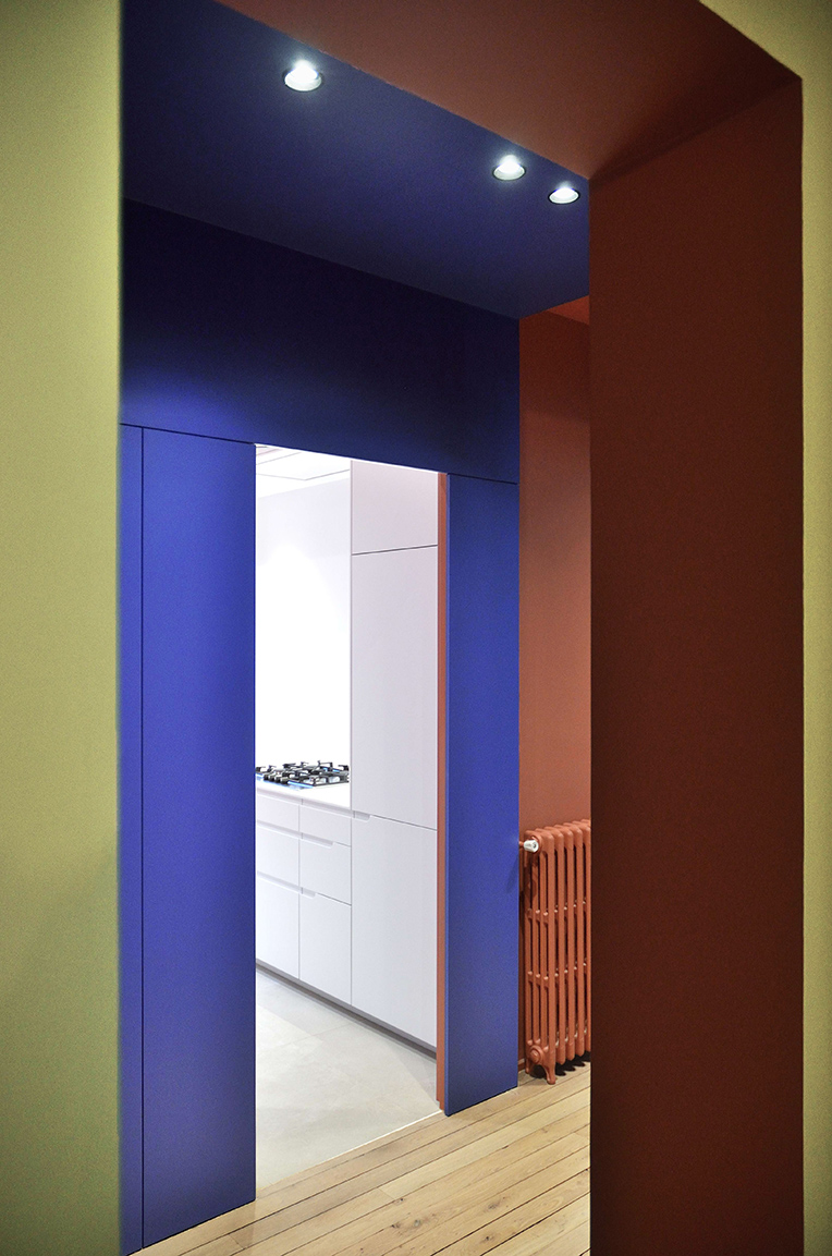 Projet Mignard : comment agencer les couleurs dans une pièce et entre pièces? Collaboration coloriste et architecte d’intérieur