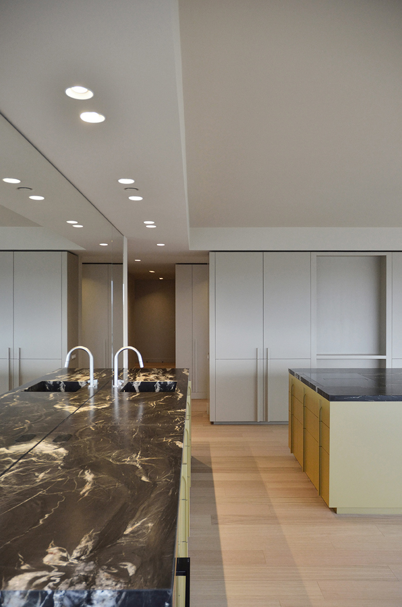 aménagement cuisine en longueur