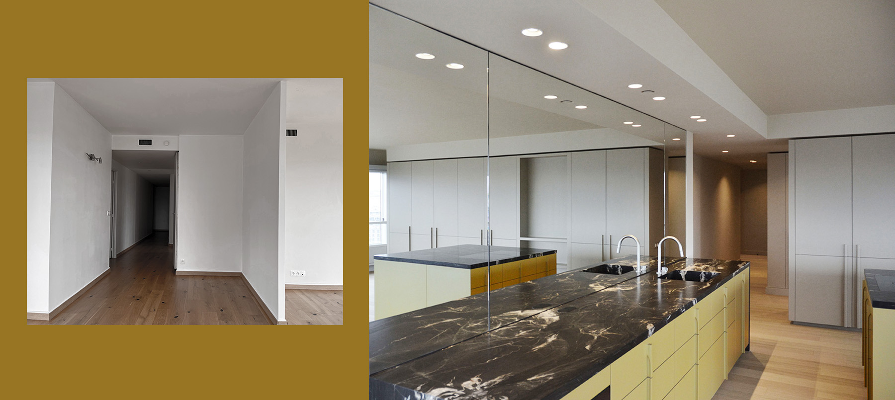 Avant-Après : Rénovation d’un appartement années 70 dans une tour Paris 15